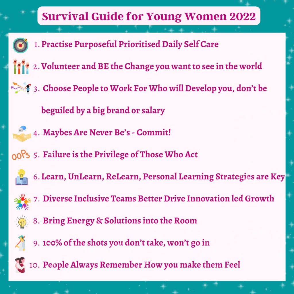 My Personal Survival Guide for Young Women in 2022